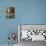 Close up of Small Buddha Figure with Flowers Round the Neck in the Shwedagon Paya, Yangon, Myanmar-Eitan Simanor-Photographic Print displayed on a wall