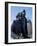 Close-Up of Statue of Marx and Engels, Alexanderplatz Square, Mitte, Berlin, Germany-Richard Nebesky-Framed Photographic Print