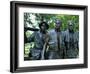 Close-Up of Statues on the Vietnam Veterans Memorial in Washington D.C., USA-Hodson Jonathan-Framed Photographic Print