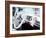 Close-Up of Steering Wheel and Interior of a Pink Cadillac Car-Mark Chivers-Framed Photographic Print