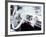 Close-Up of Steering Wheel and Interior of a Pink Cadillac Car-Mark Chivers-Framed Photographic Print