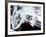 Close-Up of Steering Wheel and Interior of a Pink Cadillac Car-Mark Chivers-Framed Photographic Print