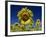 Close-Up of Sunflower in a Field of Flowers in Tuscany, Italy, Europe-Gavin Hellier-Framed Photographic Print