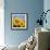 Close-Up of Sunflowers in Italy, Europe-Tony Gervis-Framed Photographic Print displayed on a wall