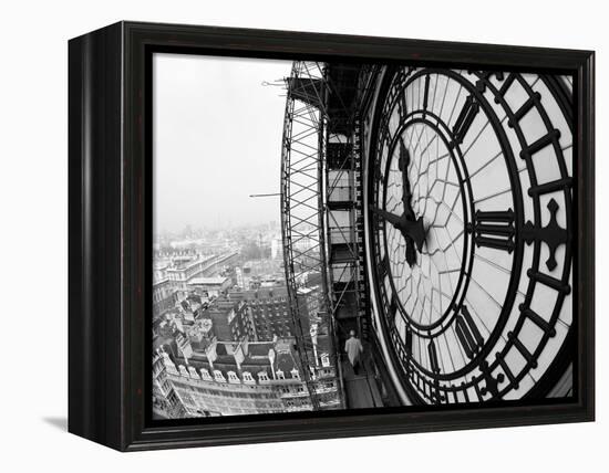 Close-Up of the Clock Face of Big Ben, Houses of Parliament, Westminster, London, England-Adam Woolfitt-Framed Premier Image Canvas