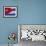 Close-up of the Cuban Flag, Havana, Cuba-Gavin Hellier-Framed Photographic Print displayed on a wall