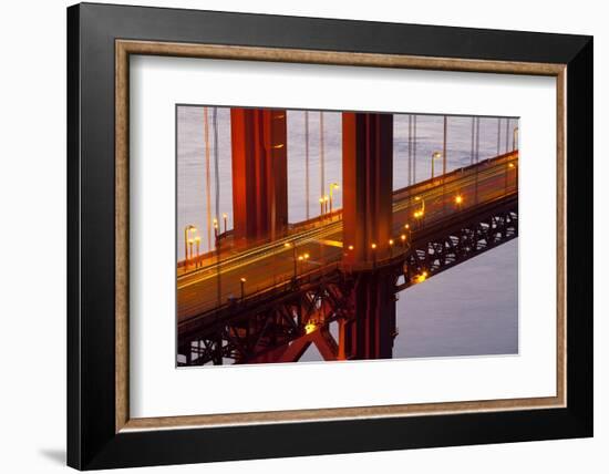 Close-Up of the Golden Gate Bridge-Miles-Framed Photographic Print