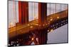 Close-Up of the Golden Gate Bridge-Miles-Mounted Photographic Print