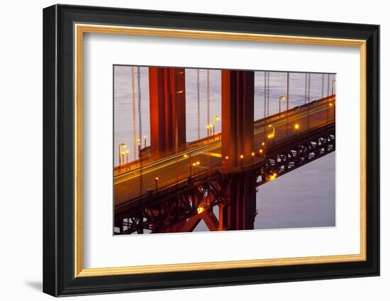 Close-Up of the Golden Gate Bridge-Miles-Framed Photographic Print