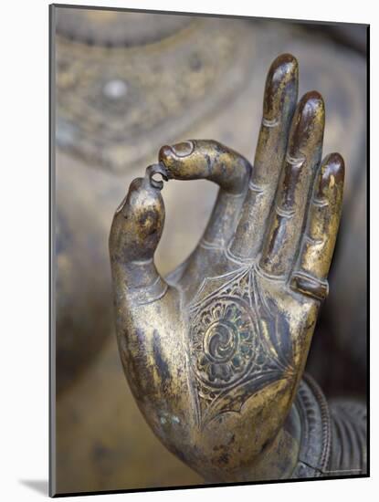 Close-Up of the Hand of Ganga, Kathmandu Valley, Nepal-Don Smith-Mounted Photographic Print