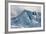 Close Up of the Matanuska Glacier Blue Ice-Sheila Haddad-Framed Photographic Print