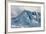 Close Up of the Matanuska Glacier Blue Ice-Sheila Haddad-Framed Photographic Print
