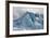 Close Up of the Matanuska Glacier Blue Ice-Sheila Haddad-Framed Photographic Print