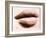 Close-up of the Mouth of a Woman (front View)-Cristina-Framed Photographic Print