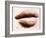 Close-up of the Mouth of a Woman (front View)-Cristina-Framed Photographic Print