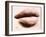 Close-up of the Mouth of a Woman (front View)-Cristina-Framed Photographic Print