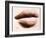 Close-up of the Mouth of a Woman (front View)-Cristina-Framed Photographic Print