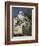 Close up of the Shrine of the Book, with Olive Tree Branches, Israel Museum, Jerusalem, Israel-Eitan Simanor-Framed Photographic Print