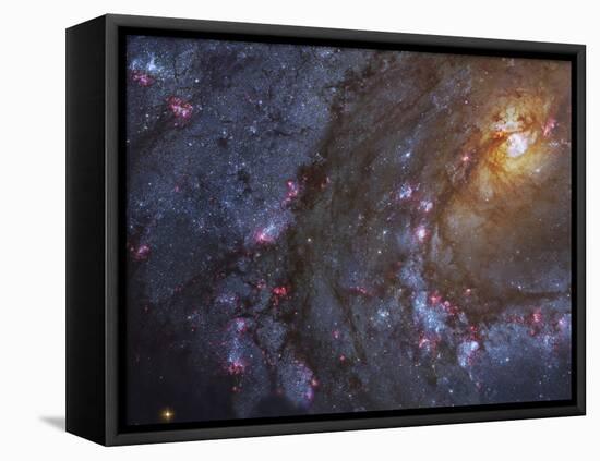 Close-up of the Southern Pinwheel Galaxy-Stocktrek Images-Framed Premier Image Canvas