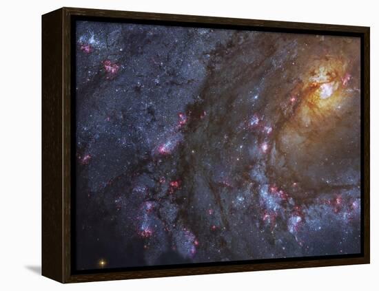 Close-up of the Southern Pinwheel Galaxy-Stocktrek Images-Framed Premier Image Canvas