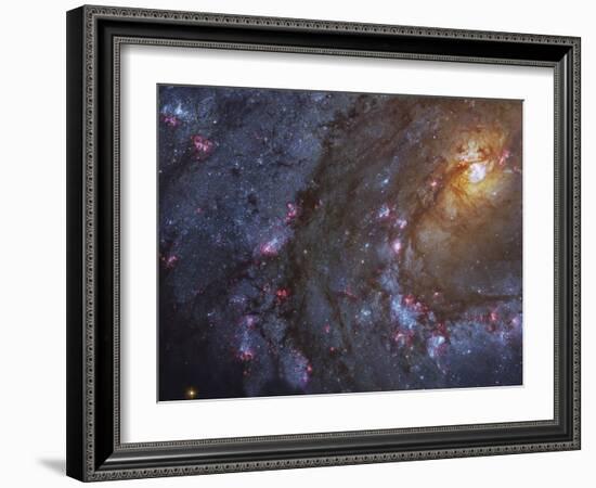 Close-up of the Southern Pinwheel Galaxy-Stocktrek Images-Framed Photographic Print