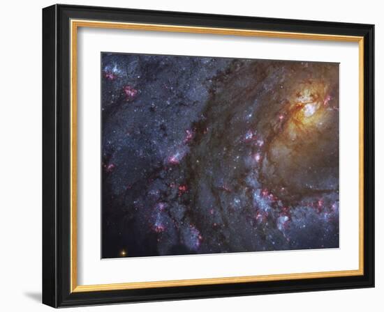 Close-up of the Southern Pinwheel Galaxy-Stocktrek Images-Framed Photographic Print