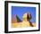 Close-up of the Sphinx and Pyramids of Giza, Egypt-Bill Bachmann-Framed Photographic Print