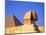 Close-up of the Sphinx and Pyramids of Giza, Egypt-Bill Bachmann-Mounted Photographic Print