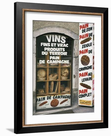 Close-Up of the Window Display of a Boulangerie in the Midi-Pyrenees, France, Europe-Michael Busselle-Framed Photographic Print