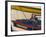 Close up of Two Freshly Painted Fishing Boats, Sitia, Crete, Greek Islands, Greece-Eitan Simanor-Framed Photographic Print