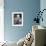 Close Up of Village Boy Posing with His Bicycle-Walter Sanders-Framed Photographic Print displayed on a wall