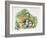 Close-Up of Wall Lizards Hatching Eggs (Podarcis Muralis)-null-Framed Giclee Print