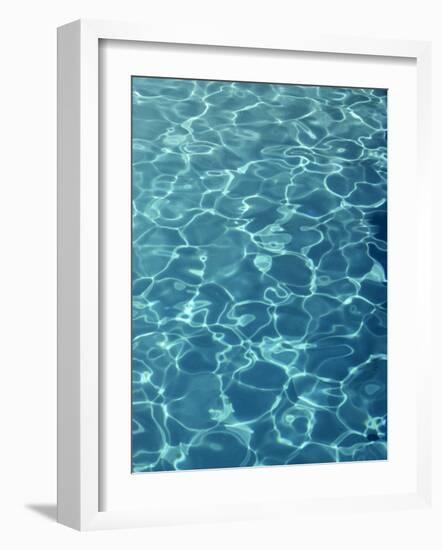 Close-Up of Water in Swimming Pool-Rawlings Walter-Framed Photographic Print