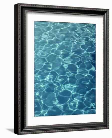 Close-Up of Water in Swimming Pool-Rawlings Walter-Framed Photographic Print