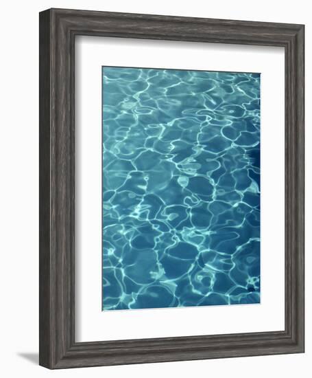 Close-Up of Water in Swimming Pool-Rawlings Walter-Framed Photographic Print