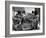 Close-Up of Welding School Float in Parade for National Defense Day During WWII-null-Framed Photographic Print