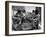 Close-Up of Welding School Float in Parade for National Defense Day During WWII-null-Framed Photographic Print