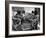 Close-Up of Welding School Float in Parade for National Defense Day During WWII-null-Framed Photographic Print