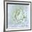 Close-up of White Flower-Clive Nichols-Framed Photographic Print