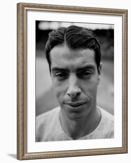 Close Up of "Yankee Clipper" Joe DiMaggio-Ralph Morse-Framed Premium Photographic Print