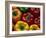 Close-Up of Yellow, Red, Orange and Green Peppers-Lee Frost-Framed Photographic Print