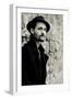 Close Up of Young Male Figure Wearing Black Jacket and Hat with Beard-Torsten Richter-Framed Photographic Print