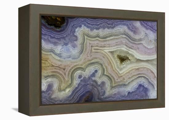 Close-Up Royal Aztec Lace Agate-Darrell Gulin-Framed Premier Image Canvas