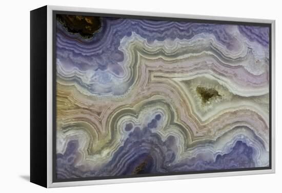 Close-Up Royal Aztec Lace Agate-Darrell Gulin-Framed Premier Image Canvas