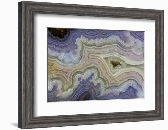 Close-Up Royal Aztec Lace Agate-Darrell Gulin-Framed Photographic Print