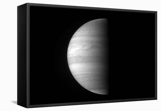 Close-Up View of the Planet Jupiter-Stocktrek Images-Framed Premier Image Canvas