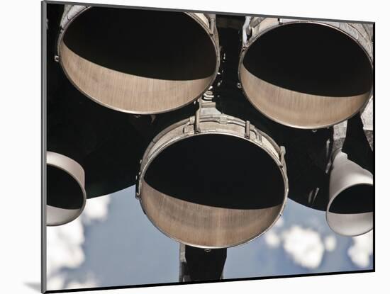 Close-Up View of the Three Main Engines of Space Shuttle Discovery-Stocktrek Images-Mounted Photographic Print