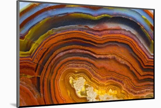 Close Ups of Fortification on Crazy Lace Agate-Darrell Gulin-Mounted Photographic Print