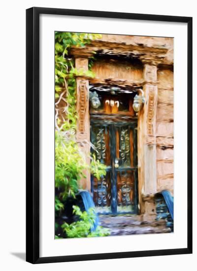 Closed Door - In the Style of Oil Painting-Philippe Hugonnard-Framed Giclee Print