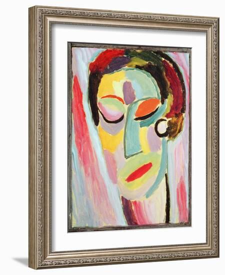 Closed Eyes-Alexej Von Jawlensky-Framed Giclee Print